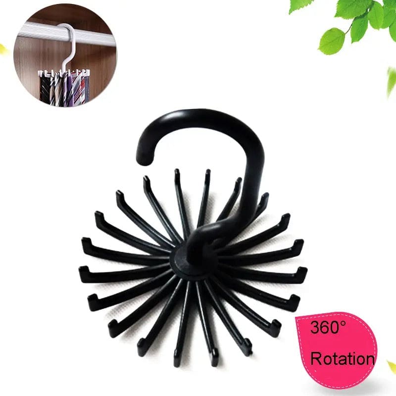 Tie Hanger, Twirl Tie Rack Holder, 20 Claw Rotating Scarf Hangers, Belt Scarves Hooks Hanger, Clothing Accessory Hanging Hook, Adjustable Tie Racks for Closet Organizer, Plastic Portable Tie Rack For Closets Tie Hanger, Twirl Tie Rack Holder, 20 Claw Rotating Scarf Hangers, Belt Scarves Hooks Hanger, Clothing Accessory Hanging Hook, Adjustable Tie Racks for Closet Organizer, Plastic Portable Tie Rack For Closets